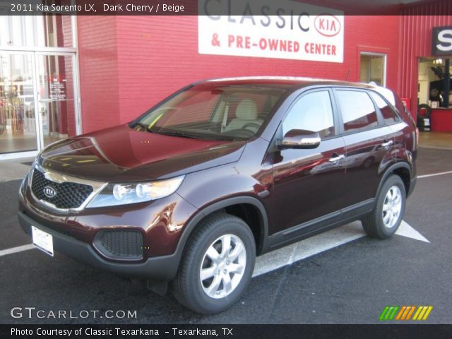 2011 Kia Sorento LX in Dark Cherry