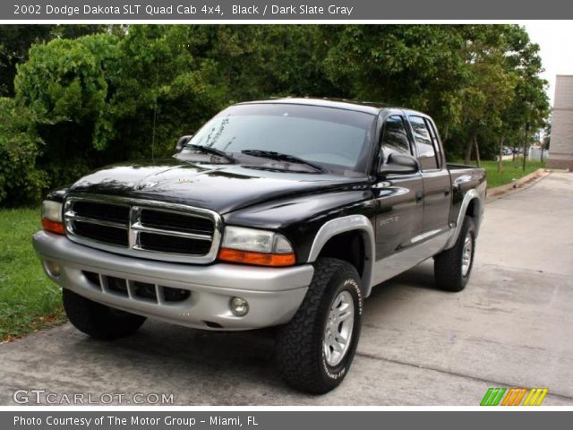 2002 Dodge Dakota SLT Quad Cab 4x4 in Black
