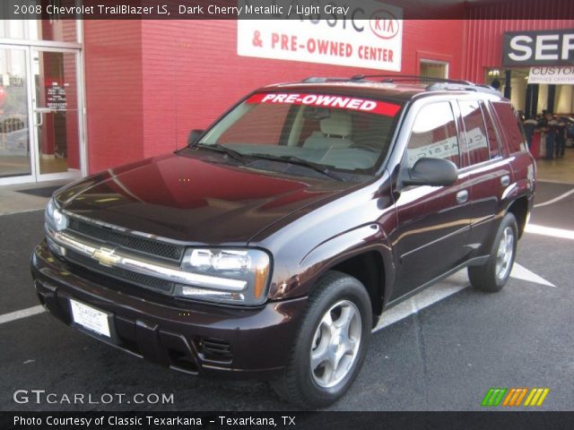 2008 Chevrolet TrailBlazer LS in Dark Cherry Metallic