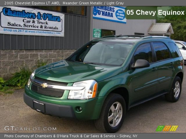 2005 Chevrolet Equinox LT AWD in Meander Green Metallic