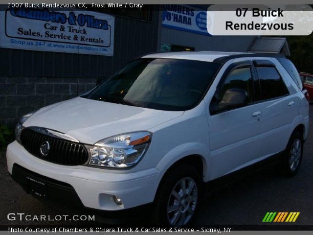 2007 Buick Rendezvous CX in Frost White