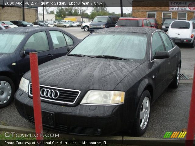 2000 Audi A6 2.7T quattro Sedan in Ebony Pearl