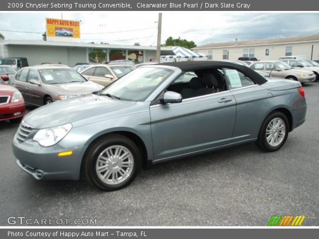 2009 Chrysler Sebring Touring Convertible in Clearwater Blue Pearl