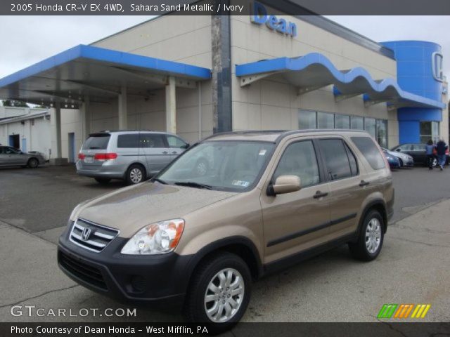 2005 Honda CR-V EX 4WD in Sahara Sand Metallic