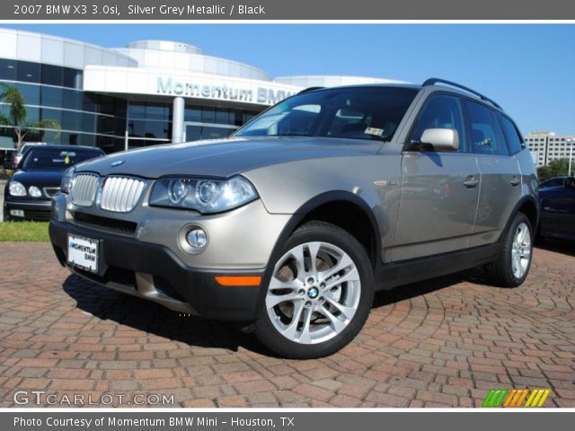 2007 BMW X3 3.0si in Silver Grey Metallic