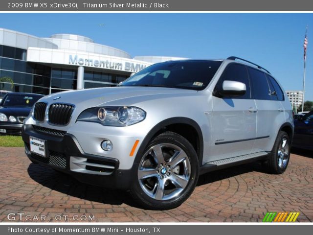 2009 BMW X5 xDrive30i in Titanium Silver Metallic