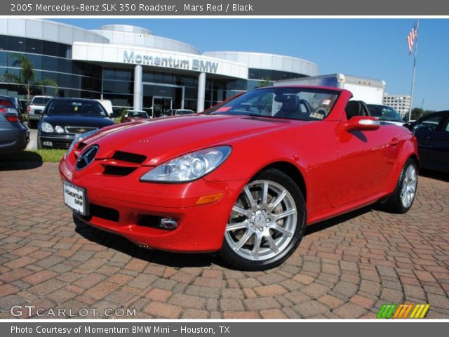 2005 Mercedes-Benz SLK 350 Roadster in Mars Red