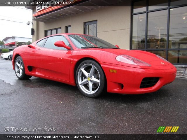 2000 Ferrari 360 Modena in Red