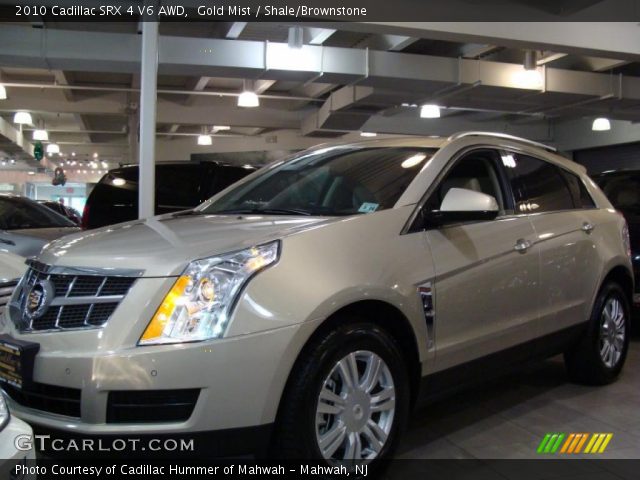 2010 Cadillac SRX 4 V6 AWD in Gold Mist