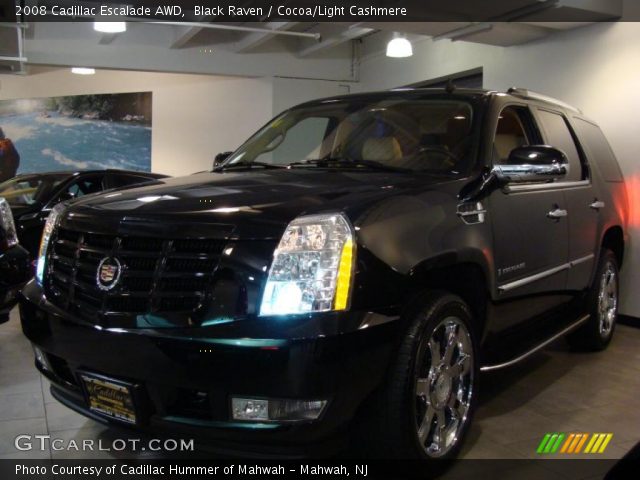 2008 Cadillac Escalade AWD in Black Raven