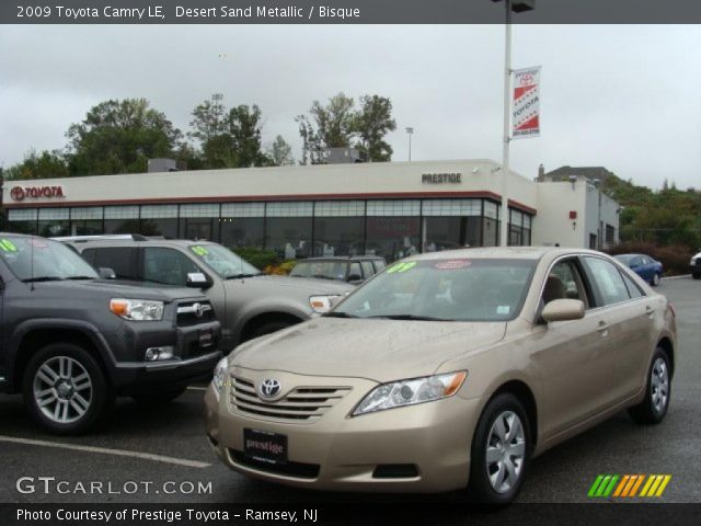 2009 Toyota Camry LE in Desert Sand Metallic