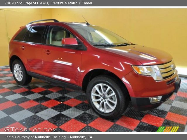 2009 Ford Edge SEL AWD in Redfire Metallic