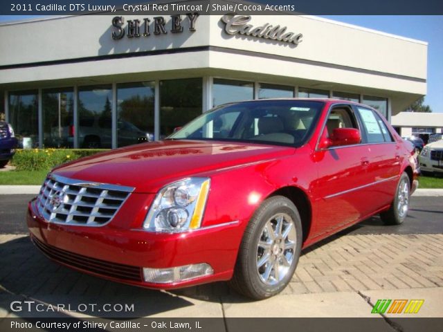 2011 Cadillac DTS Luxury in Crystal Red Tintcoat