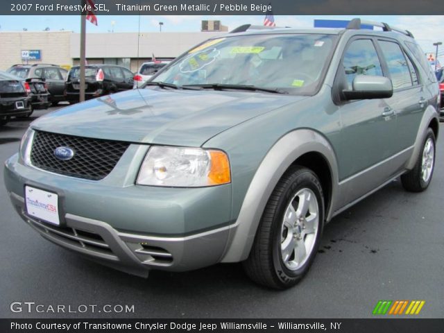 2007 Ford Freestyle SEL in Titanium Green Metallic