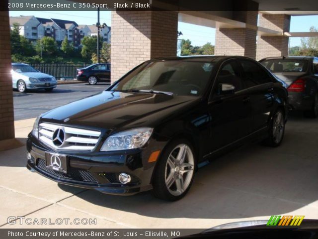2008 Mercedes-Benz C 350 Sport in Black