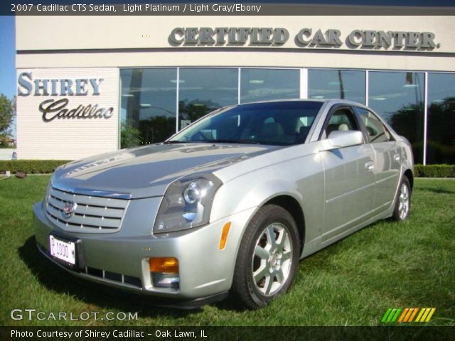 2007 Cadillac CTS Sedan in Light Platinum