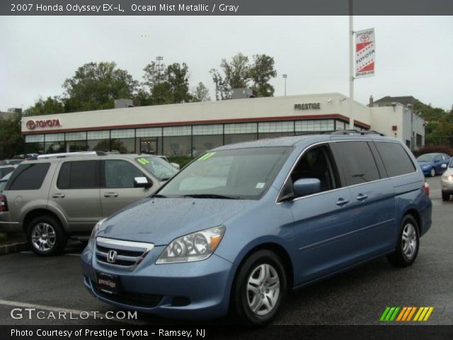 2007 Honda Odyssey EX-L in Ocean Mist Metallic