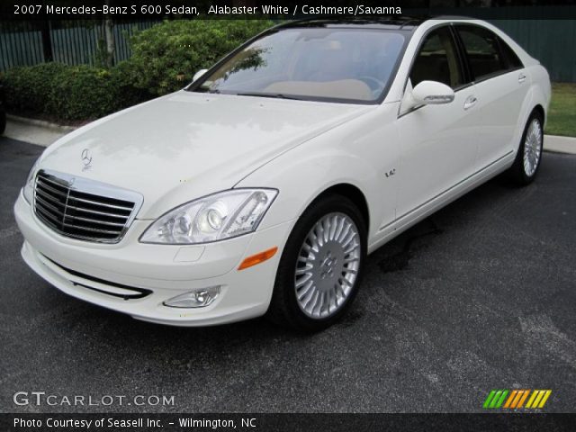 2007 Mercedes-Benz S 600 Sedan in Alabaster White