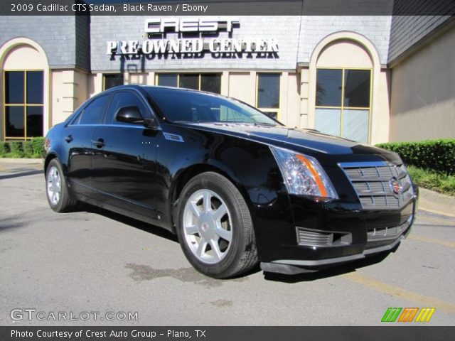 2009 Cadillac CTS Sedan in Black Raven
