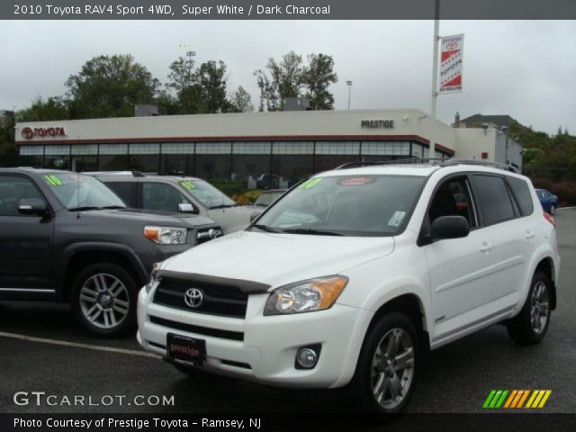 2010 Toyota RAV4 Sport 4WD in Super White
