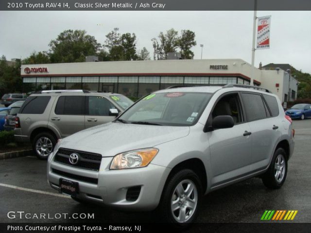 2010 Toyota RAV4 I4 in Classic Silver Metallic