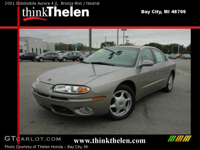 2001 Oldsmobile Aurora 4.0 in Bronze Mist