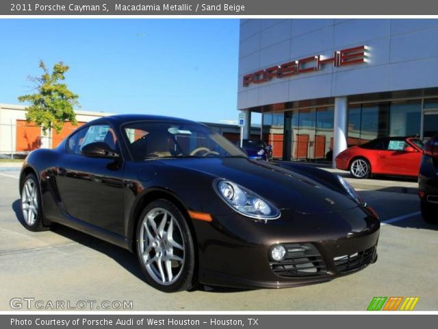 2011 Porsche Cayman S in Macadamia Metallic