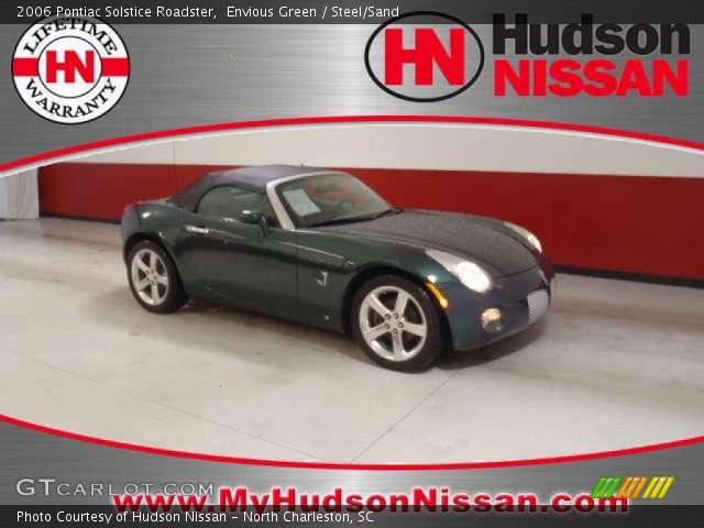 2006 Pontiac Solstice Roadster in Envious Green