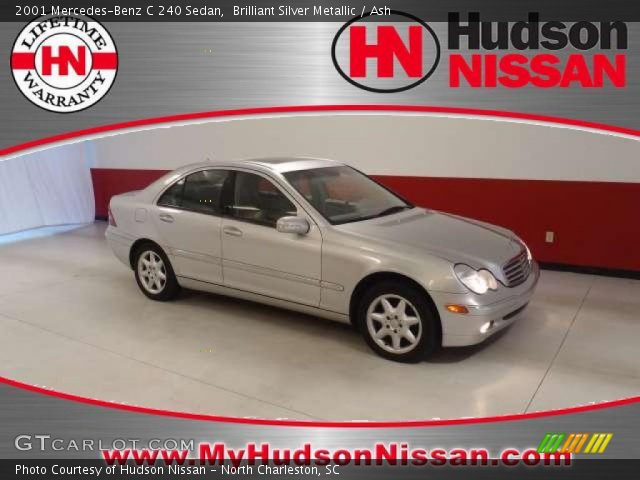 2001 Mercedes-Benz C 240 Sedan in Brilliant Silver Metallic