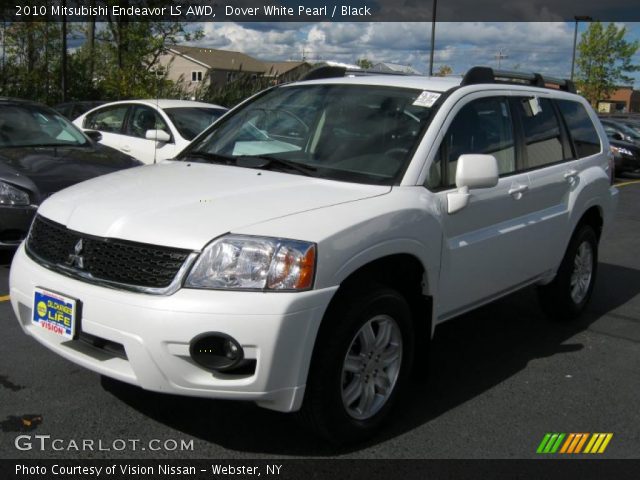 2010 Mitsubishi Endeavor LS AWD in Dover White Pearl