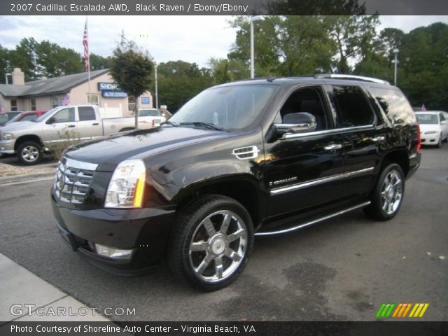 2007 Cadillac Escalade AWD in Black Raven