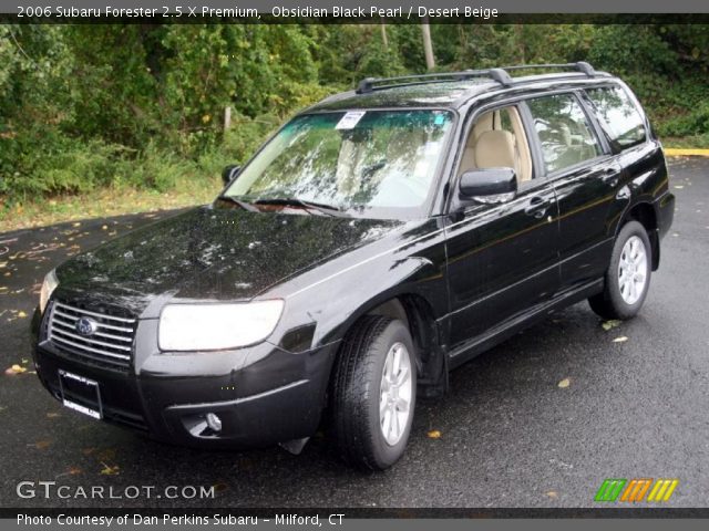 2006 Subaru Forester 2.5 X Premium in Obsidian Black Pearl