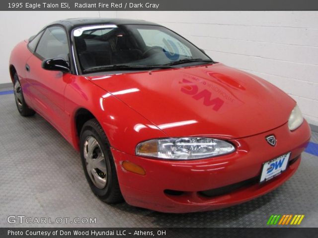 1995 Eagle Talon ESi in Radiant Fire Red