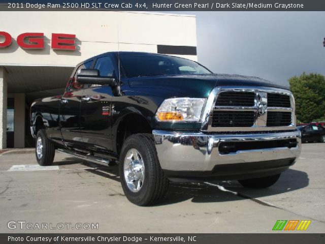 2011 Dodge Ram 2500 HD SLT Crew Cab 4x4 in Hunter Green Pearl