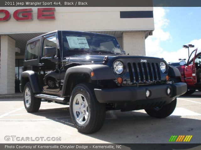 2011 Jeep Wrangler Sport 4x4 in Black