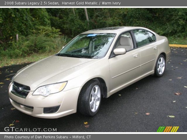 2008 Subaru Legacy 2.5i Sedan in Harvest Gold Metallic