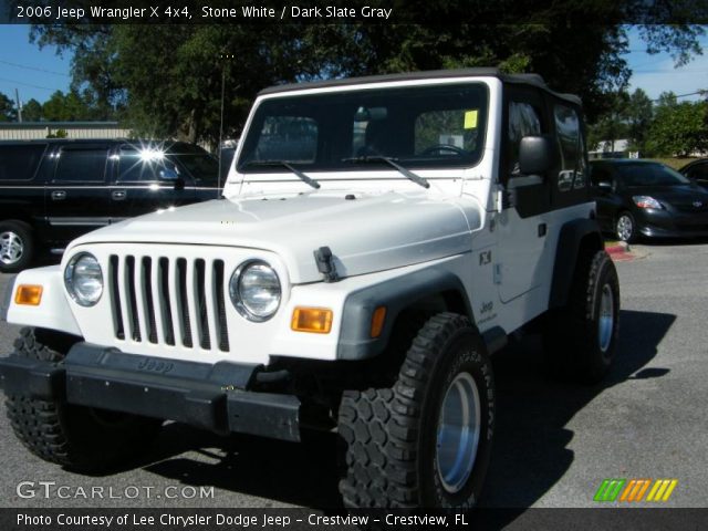 2006 Jeep Wrangler X 4x4 in Stone White