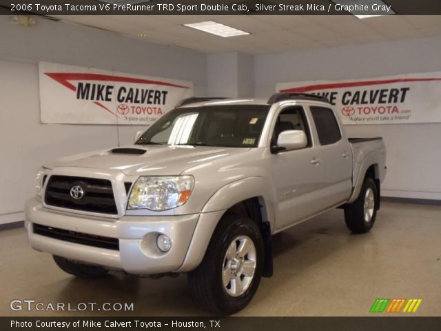 2006 Toyota Tacoma V6 PreRunner TRD Sport Double Cab in Silver Streak Mica