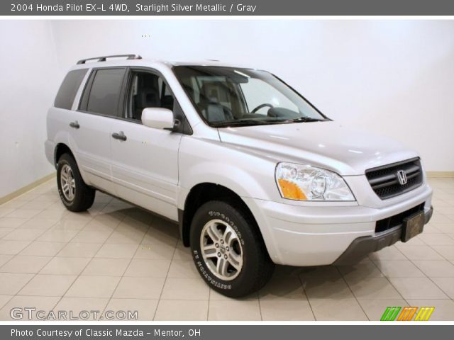 2004 Honda Pilot EX-L 4WD in Starlight Silver Metallic