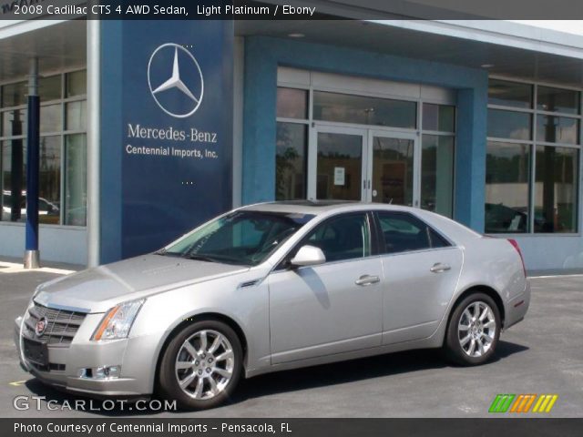 2008 Cadillac CTS 4 AWD Sedan in Light Platinum