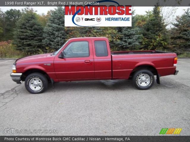 1998 Ford Ranger XLT in Bright Red