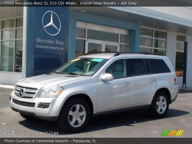 2008 Mercedes-Benz GL 320 CDI 4Matic in Iridium Silver Metallic