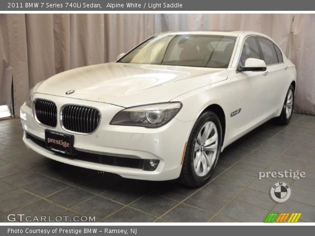 2011 BMW 7 Series 740Li Sedan in Alpine White