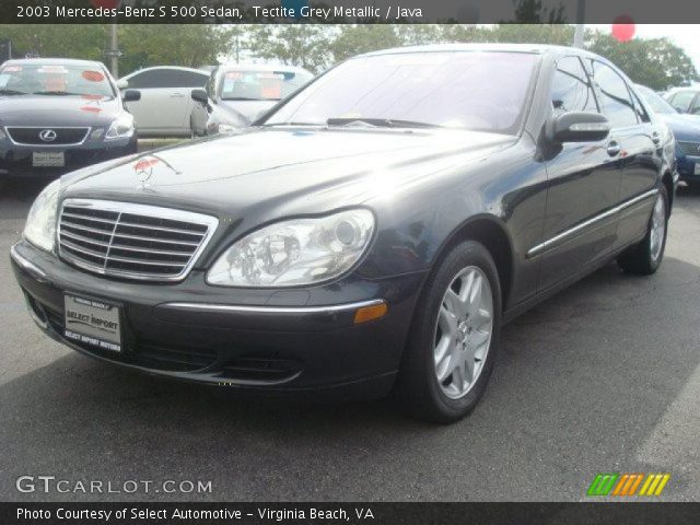 2003 Mercedes-Benz S 500 Sedan in Tectite Grey Metallic