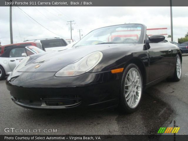 1999 Porsche 911 Carrera Cabriolet in Black