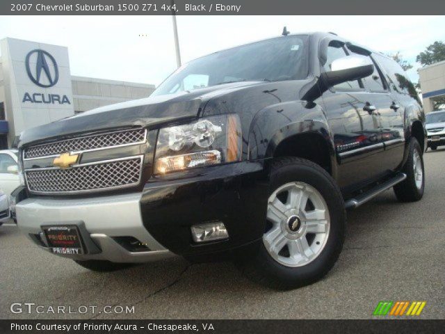 2007 Chevrolet Suburban 1500 Z71 4x4 in Black