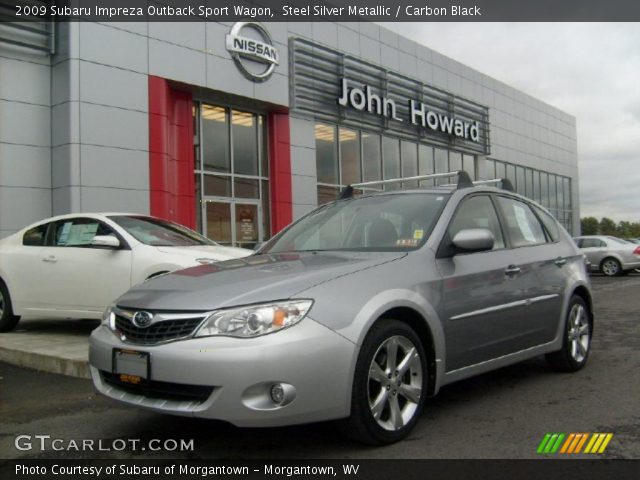 2009 Subaru Impreza Outback Sport Wagon in Steel Silver Metallic