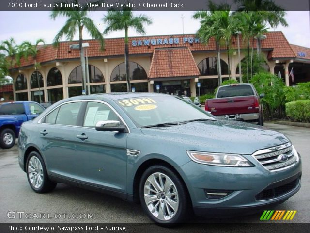 2010 Ford Taurus Limited in Steel Blue Metallic