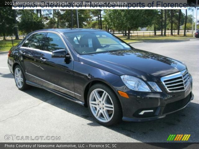 2011 Mercedes-Benz E 350 Sedan in Capri Blue Metallic