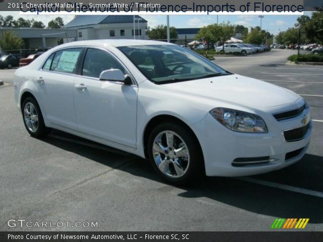 2011 Chevrolet Malibu LT in Summit White